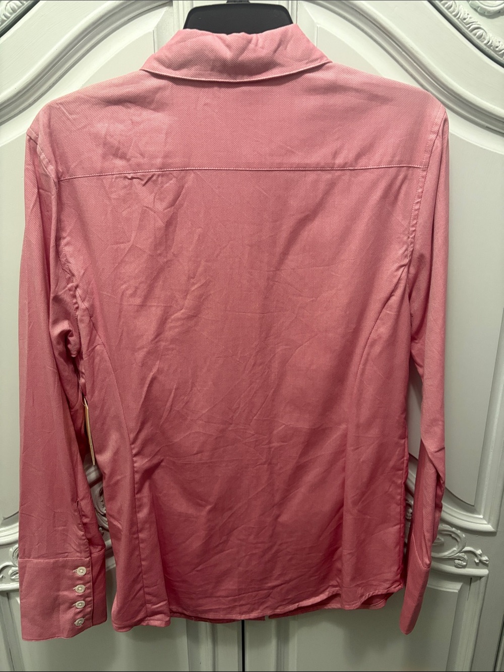 Henri-Henri La' Royale Pink and Purple - Long-Sleeve Button Down Shirts - Large - Picture 9 of 15